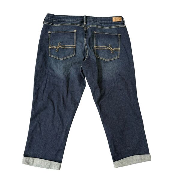 Levi’s Denizen modern crop womens jeans size 16 - Picture 2 of 7